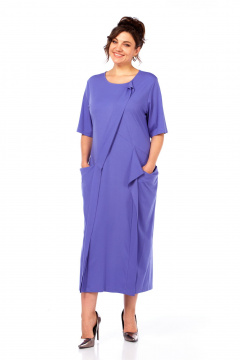 Платье Диомант 2087 фиолетовый - фото 3