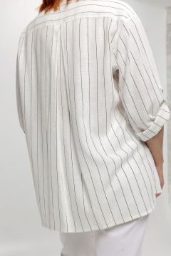 Рубашка Соджи 663 молочный - фото 4