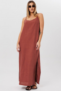 Платье AMIE by Ma Сherie 9006 терракот - фото 4