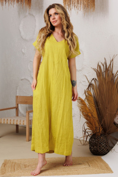 Платье АМУЛЕТ 9901 мимоза - фото 1