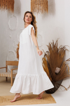 Платье АМУЛЕТ 9914 молоко - фото 3