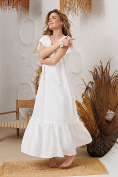 Платье АМУЛЕТ 9914 молоко - фото 1