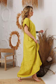 Платье АМУЛЕТ 9915 мимоза - фото 2