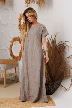 Платье АМУЛЕТ 9915 капучино - фото 5