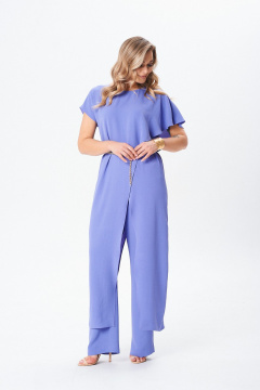 Брюки, кардиган AMORI 8030 лавандовый - фото 1