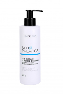  LIV DELANO Skin balance Гель-мусс для глубокого очищения - фото 1