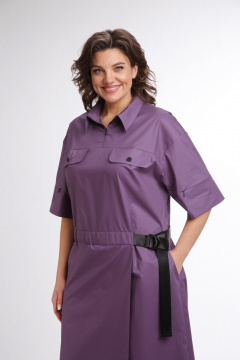 Платье Rishelie 988 темно-сиреневый - фото 3