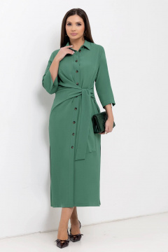Платье Gold Style 2718 зеленый - фото 1
