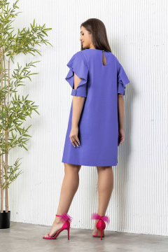 Платье Gold Style 2721 сине-фиолетовый - фото 4