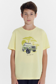 Футболка Mark Formelle 113421/24-27794П-0 лимонад_печать_3_сл_на_пол - фото 2