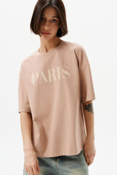 Футболка 10DENCY 23335 бежевый/бежевый - фото 1