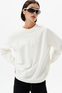 Свитшот 10DENCY 23336 молочный/молочный - фото 3