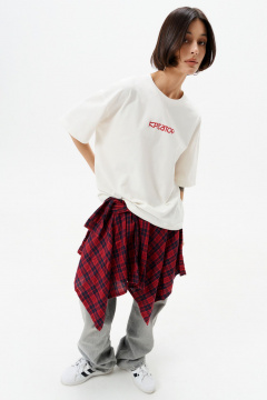 Майка 10DENCY 23472 молочный/красный - фото 5