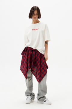 Майка 10DENCY 23472 молочный/красный - фото 2