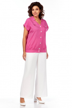 Блуза, брюки Matini 1.1688/1 розово-белый - фото 1