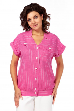 Блуза, брюки Matini 1.1688/1 розово-белый - фото 3