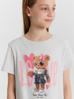 Сорочка Mark Formelle 577725/24-32229ПП-0 серый_меланж_4306_А_печать1_3_сл_на_пол - фото 5