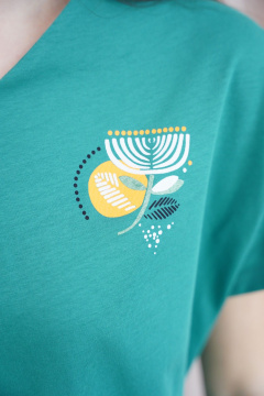 Брюки, джемпер Купалинка 34300G.158-164 к.зеленый_набивка - фото 3