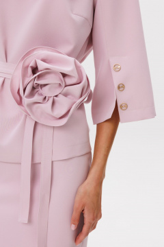 Блуза, юбка Ларс Стиль 1105 розовый - фото 5
