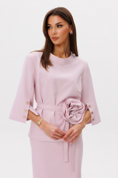 Блуза, юбка Ларс Стиль 1105 розовый - фото 4