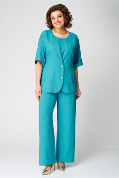 Блуза, брюки Danaida 2235 бирюзовый - фото 3