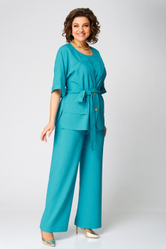 Блуза, брюки Danaida 2235 бирюзовый - фото 2