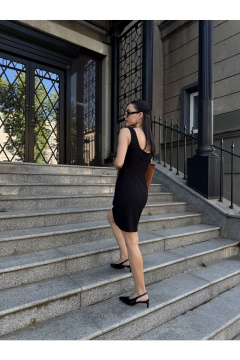 Платье THE.WOMAN 0327 черный - фото 5