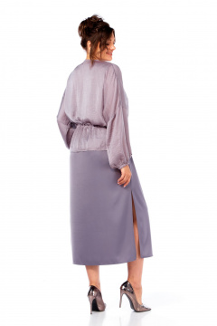 Блуза, платье Диомант 2088 лаванда - фото 2