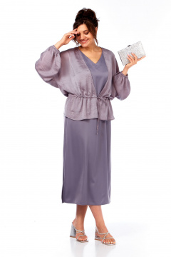 Блуза, платье Диомант 2088 лаванда - фото 4