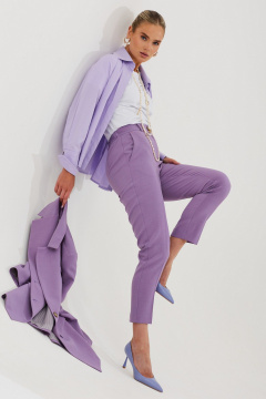 Рубашка Твой имидж 2185 сиреневый - фото 5