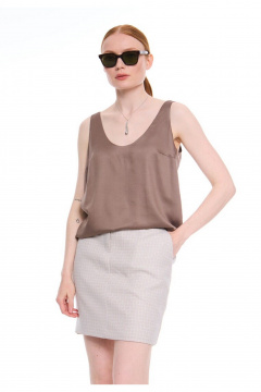 Юбка DEVITA 2021 бежевый - фото 2