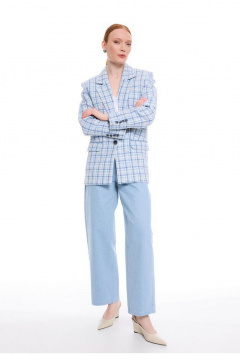 Жакет DEVITA 4032 голубой - фото 4