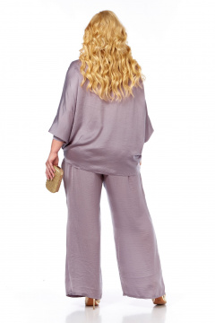 Блуза, брюки Диомант 2089 лаванда - фото 2