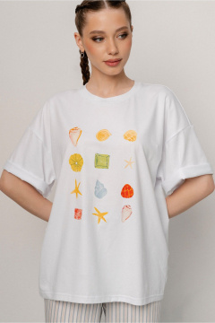 Футболка JRSy 2595 белый - фото 2