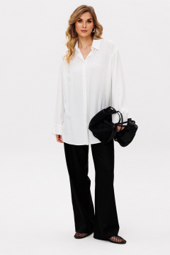 Блуза EOLA 2851 молочный - фото 3