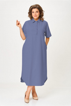 Платье Fortuna ШЖ 1670 джинс - фото 1