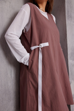 Платье BegiModa 1057 виноград - фото 5