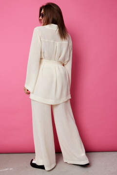 Блуза, брюки BegiModa 3095 пломбир - фото 4