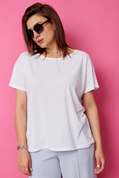 Блуза BegiModa 4133 белый - фото 2