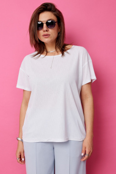 Блуза BegiModa 4133 белый - фото 1