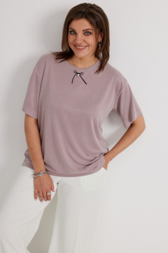 Блуза BegiModa 4134 розовый_пепел - фото 5