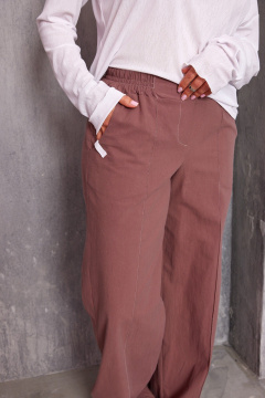 Брюки BegiModa 6066 виноград - фото 4