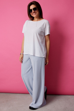 Брюки BegiModa 6067 голубой - фото 4