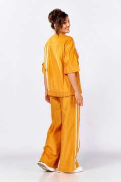 Брюки, жакет Lady Secret 25203 оран.апельсин+белый - фото 5