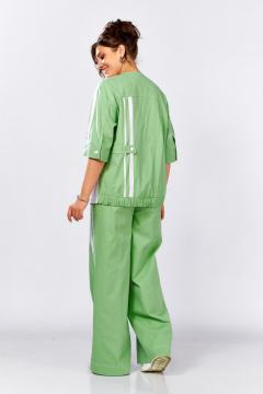 Брюки, жакет Lady Secret 25208 лайм+белый - фото 5