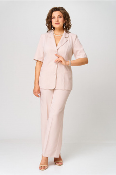 Брюки, жакет Орхидея 1596 пудра - фото 5