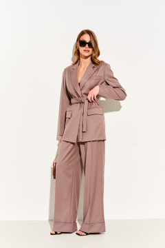 Жакет LUEL 251/4 мокко - фото 4