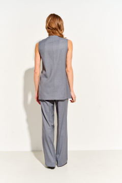 Жилет LUEL 252/5 светло-серый - фото 4