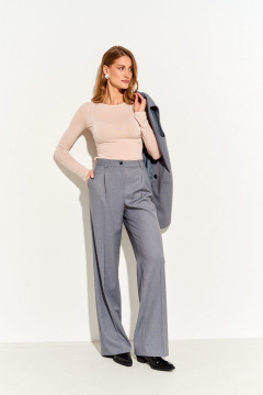 Брюки LUEL 252/6 светло-серый - фото 2
