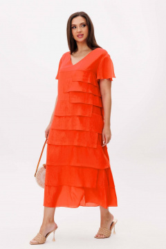 Платье Fantazia Mod 5135 апельсин - фото 3